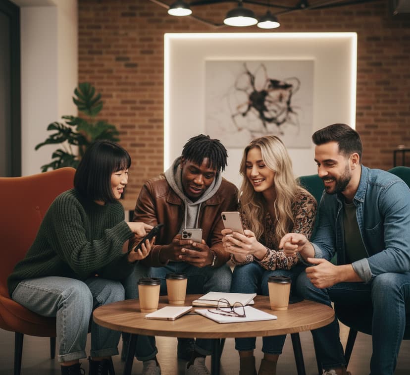 Gen Z and Millennial investors using modern investment platforms